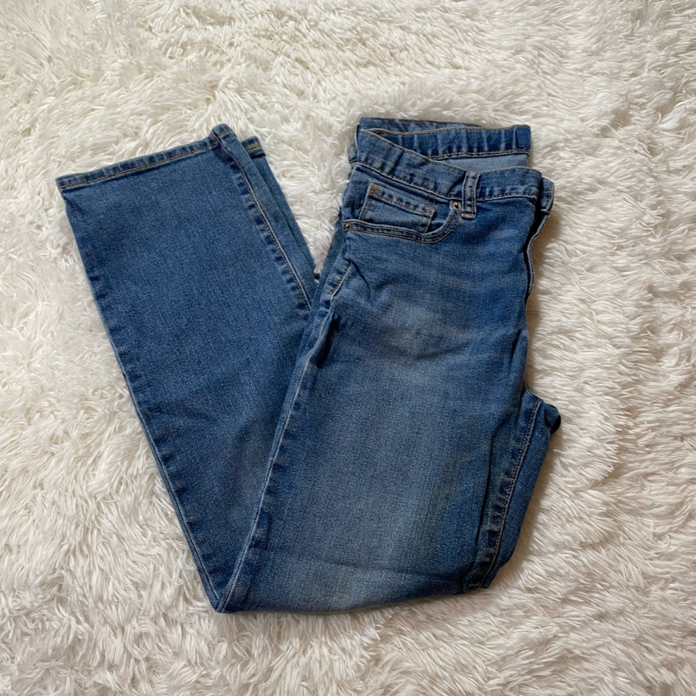 Old Navy Jeans Bigger Boys Husky Jeans Straight style size 12 H adjustable waist